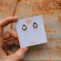 'Star Baby' Midi Studs - Pearl - Sterling Silver