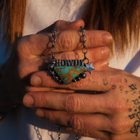 ‘Howdy’ Necklace - Kingman - Option 1