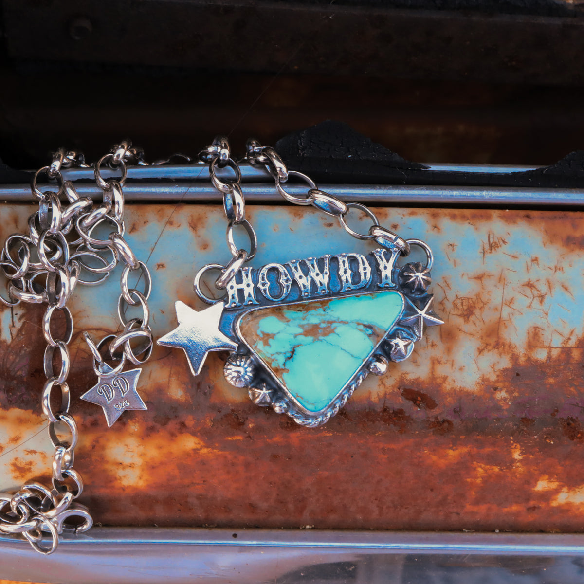 ‘Howdy’ Necklace - Kingman - Option 3