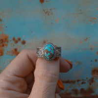 ‘Desert Day & Night' Storyteller Ring - Kingman - Size 10 - Pick Option