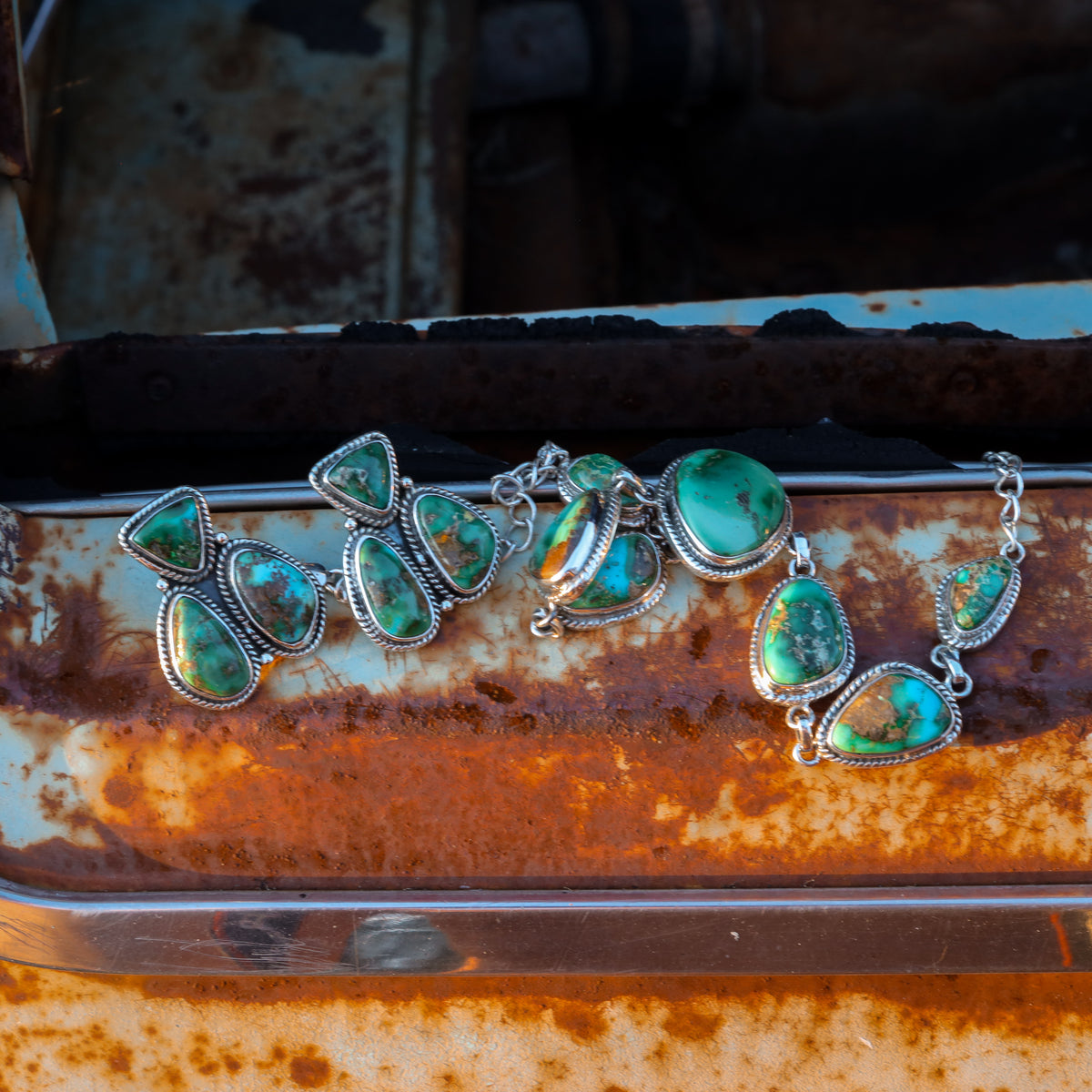 ‘Seven Stone' Choker Necklace - Sonoran Mountain