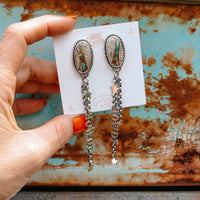 ‘Howdy’ Fringe Earrings - Royston Ribbon