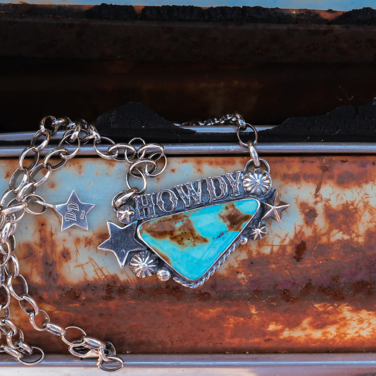 ‘Howdy’ Necklace - Kingman - Option 4