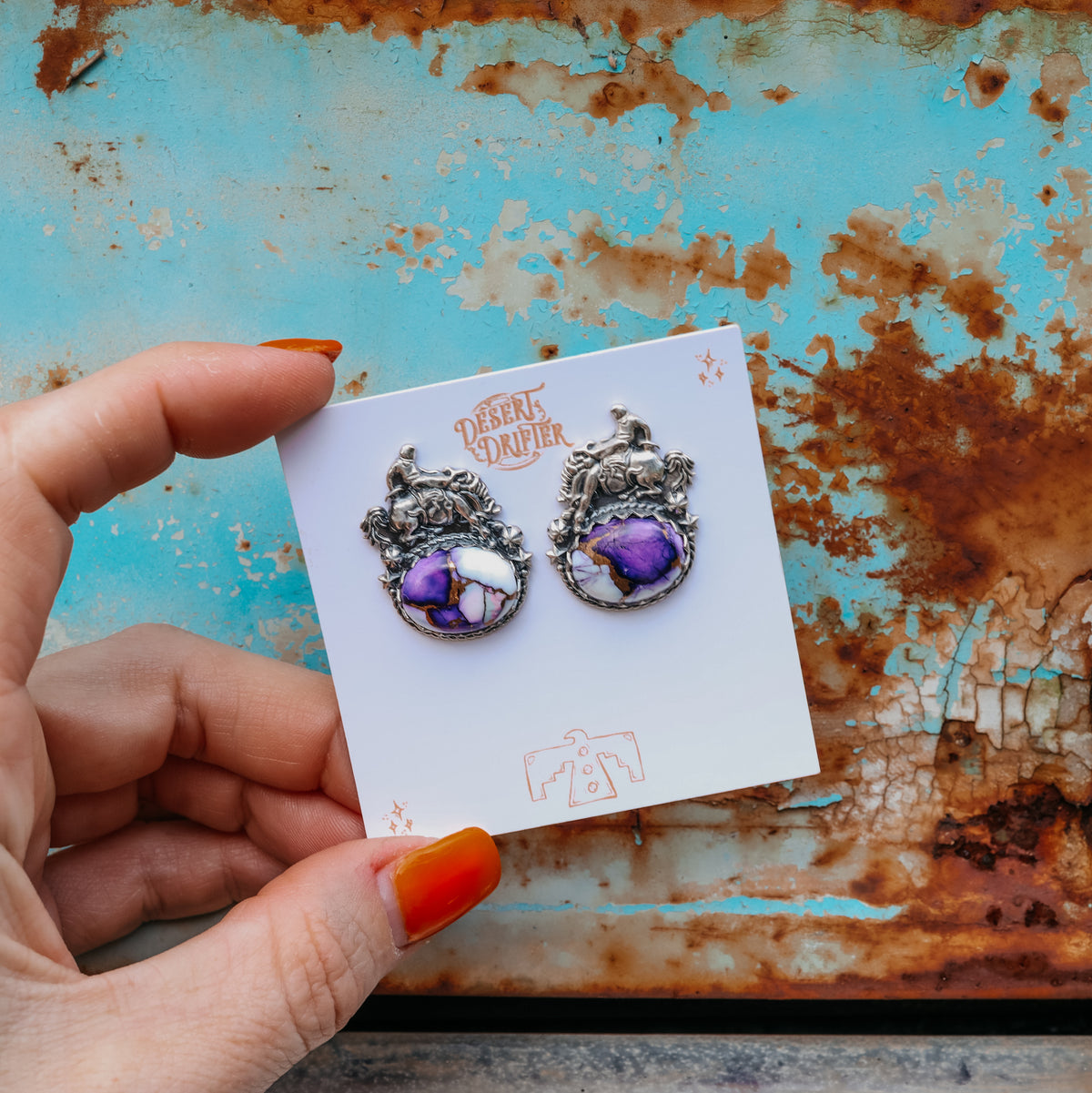 'Fuck Around and Find Out' Earrings - Purple Violet - Pick Option