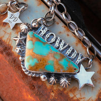 ‘Howdy’ Necklace - Kingman - Option 1