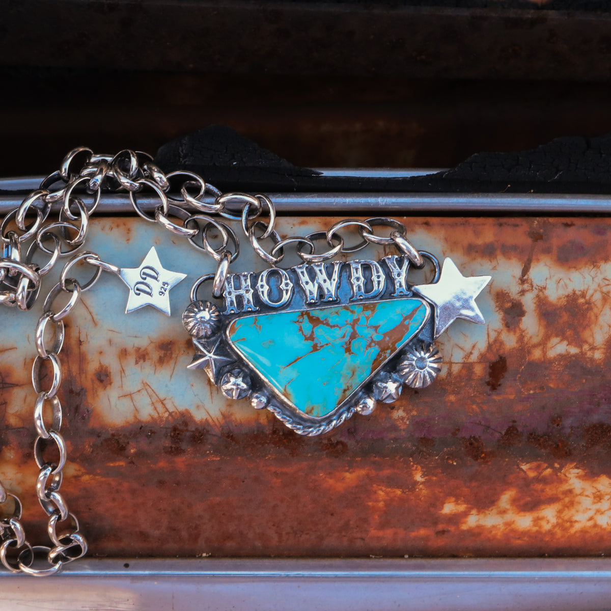 ‘Howdy’ Necklace - Kingman - Option 5