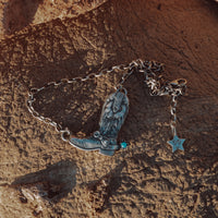 ‘Boot' Necklace - Blue Ridge