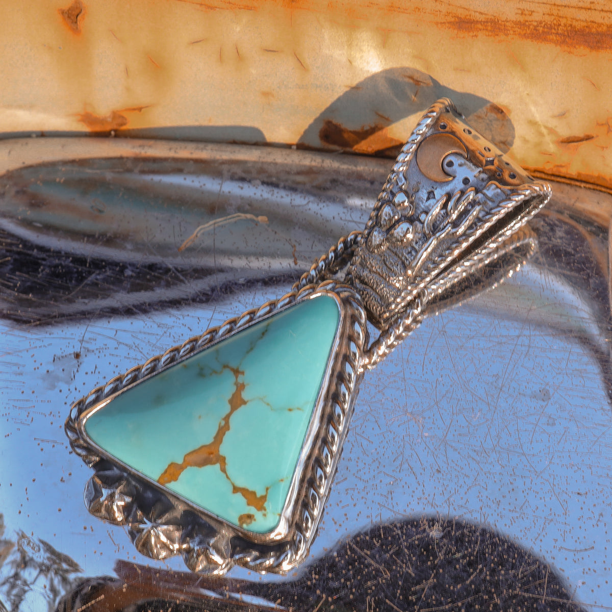 'Desert Storyteller' Pendant - Kingman - Option 3