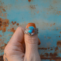 ‘Desert Day & Night' Storyteller Ring - Orange Dahlia - Size 11  - Pick Option