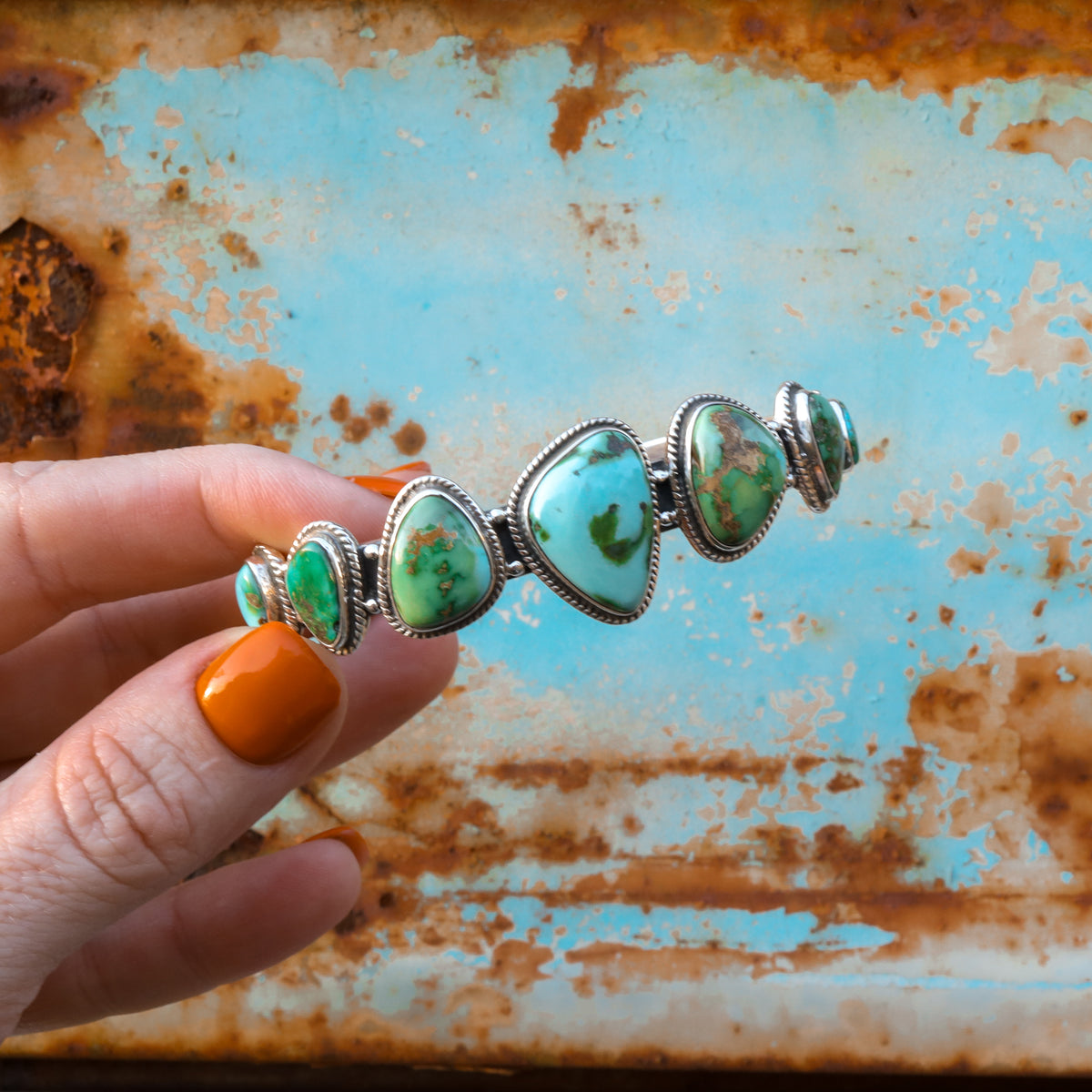 ‘Seven Stone' Cuff - Sonoran Mountain